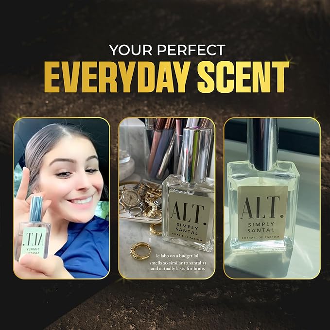 ALT. FRAGRANCES Simply Santal Extrait de Parfum 100ml Unisex Perfume Inspired by Santal 33