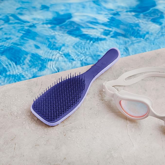 Tangle Teezer Ultimate Detangler Brush for Wet & Dry Hair, Eliminates Knots & Reduces Breakage for All Hair Types, Amazon Exclusive Lilac Purple