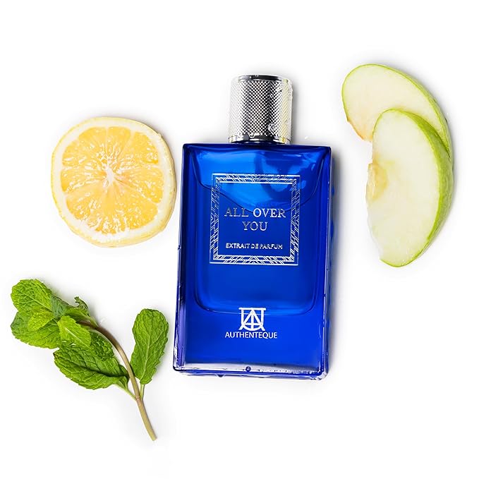 All Over You Perfume for Men, Bold Fresh Mint, Green Apple & Zesty Lemon – Gift for Men - 2.7oz (80ml), Long-Lasting Daily Wear Men's Fragrance