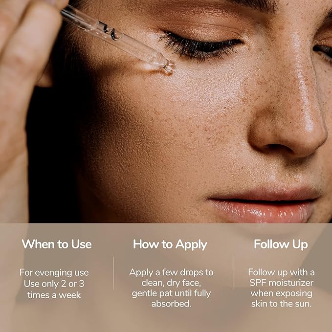 Natural Outcome Glycolic Acid/AHA 12% Renewal Serum | Anti-Aging Exfoliating Facial Serum | Increases Cell Turnover Leaving Behind Smoother Skin | Clarifies Acne and Rejuvenates Skin | 1 Oz