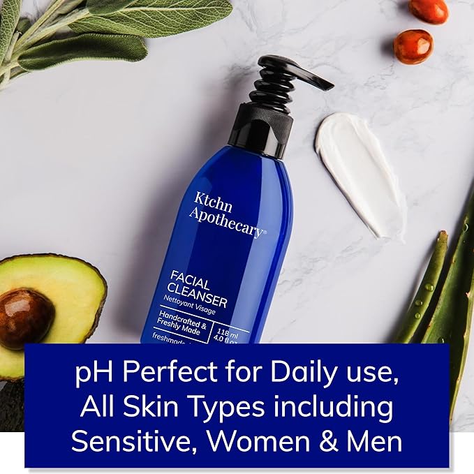 Natural Purifying Facial Cleanser | NonDrying Cream-to-Foam Face Wash | High-Performing yet Gentle | Reveal Softer, Smoother, Glowing Skin | Handcrafted in Small Batches | Pack of 2 ($55 Value)