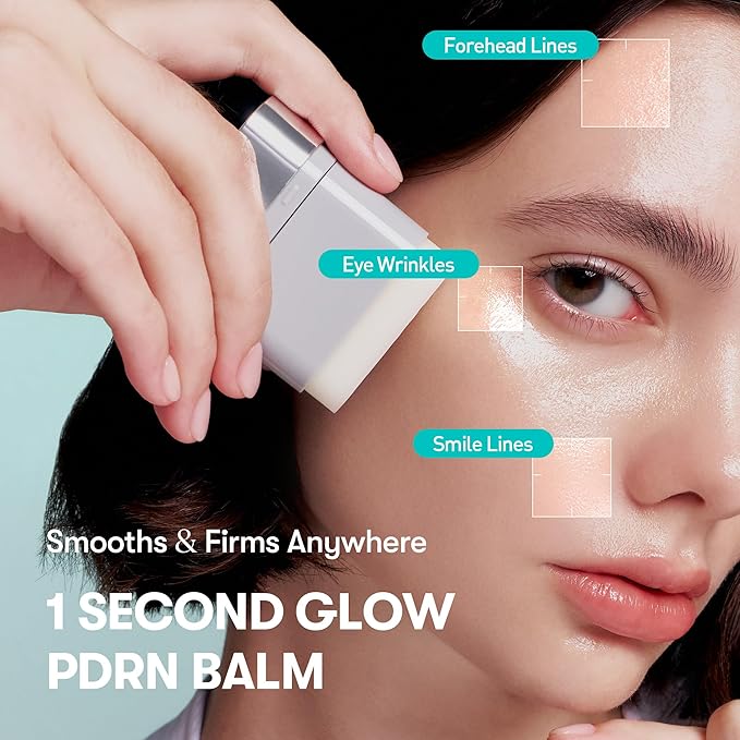 VT COSMETICS PDRN Essence Stick Balm, PDRN Collagen Multi Wrinkle Stick, All-in-One Eye & Neck Treatment, Glow Makeup Base & Face Treatment Balm, Plumping, Fine Lines, Stocking Stuffers (0.33 oz.)