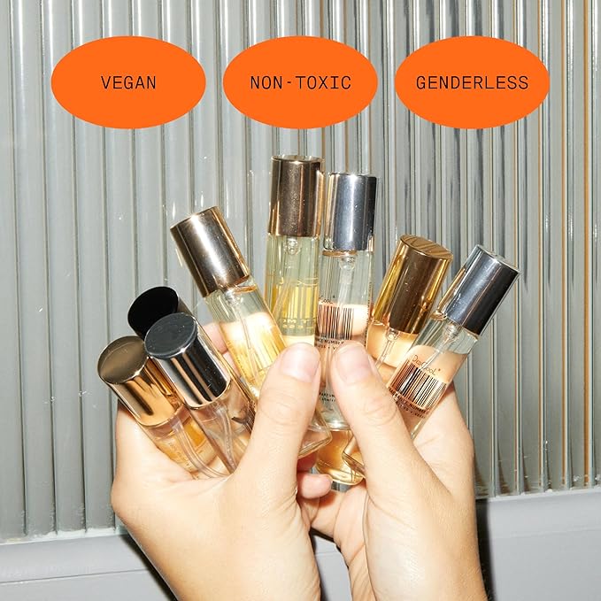 DedCool Eau de Parfum (Red Dakota- 0.5 fl oz) w/Notes of Gardenia, Amber, Bergamot, Perfume for Men and Women, Luxury Fragrance, Long Lasting, w/Essential Oils, Non-Toxic, Vegan, Fragrance For All
