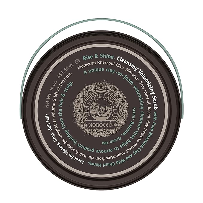 Tweak’d by Nature - Rise & Shine Cleansing Volumizing Hair Scrub for Scalp Treatment, Exfoliating Scrub for Fine Hair, Nourishing Scalp Care for Instant Shine, Sulfate Free, Paraben Free (16 ounces)