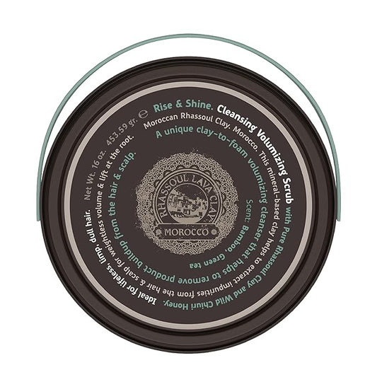 Tweak’d by Nature - Rise & Shine Cleansing Volumizing Hair Scrub for Scalp Treatment, Exfoliating Scrub for Fine Hair, Nourishing Scalp Care for Instant Shine, Sulfate Free, Paraben Free (16 ounces)