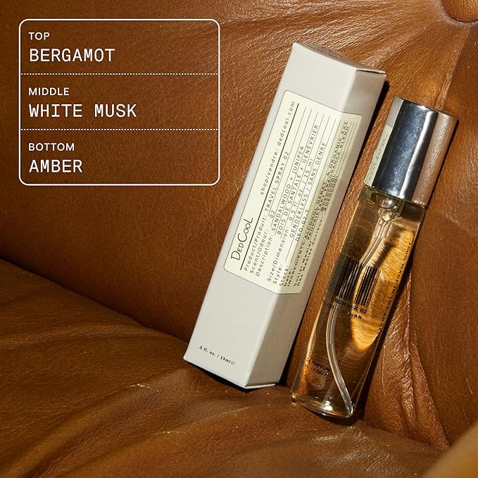 DedCool Eau de Parfum (Xtra Milk - 0.5 fl oz) with Notes of Bergamot, White Musk, Amber, Clean, Perfume for Men & Women, Long Lasting, Luxury Fragrance, Non-Toxic, Genderless, Vegan, Fragrance For All