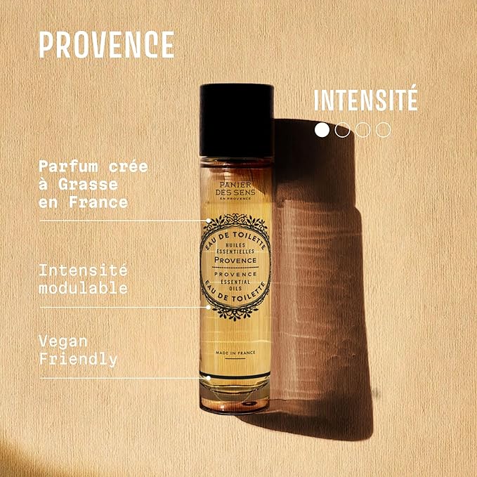 Panier des Sens – Provence Citrus Eau de Toilette 1.7 Floz – Fresh & Fruity Fragrance - Daily Light Perfume for Women - Parfum Crafted in Grasse, France - Gifts for Her - Elegant Packaging