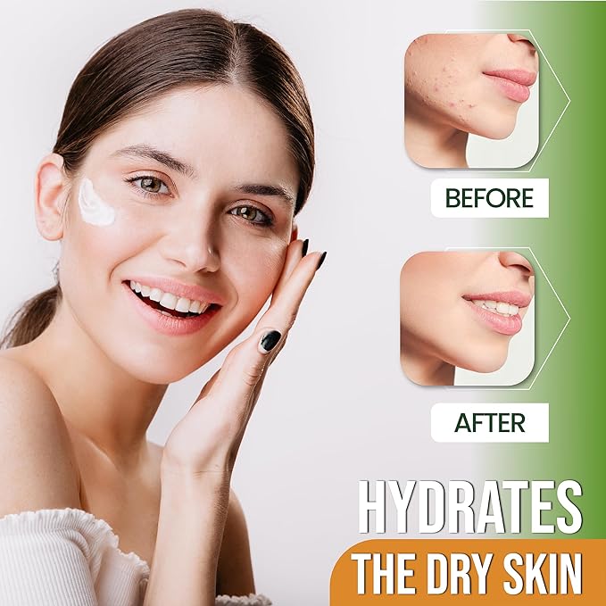 AMVital Turmeric Cream - Natural Cream for Face With Turmeric and Plant-Based Ingredients - Lightweight and Smooth Suitable for All Skin Types