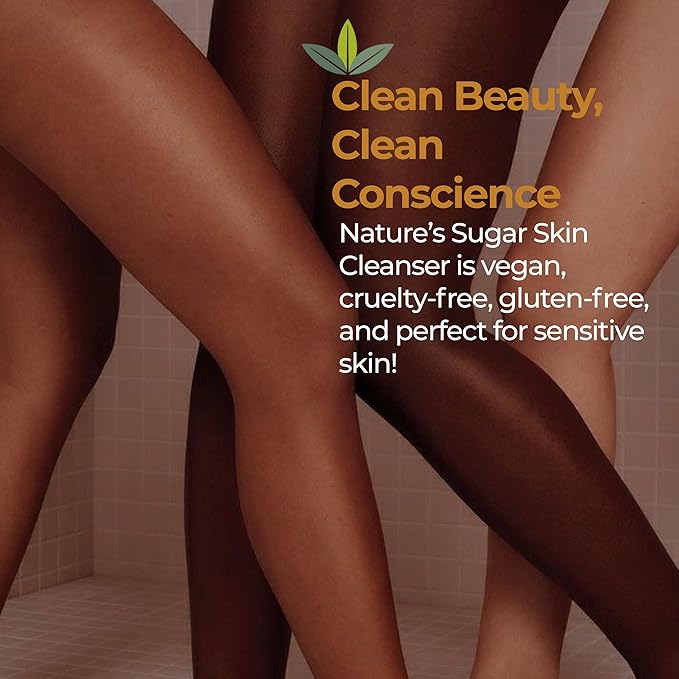 Nature's Sugar - Skin Cleanser - Prewax Care & Skin Prep – Precleanse Spray Supports Clean Removal & Paste Adhesion – All Natural Pre Wax & Brazilian Waxing Formula for Estheticians & Home Use – 355mL