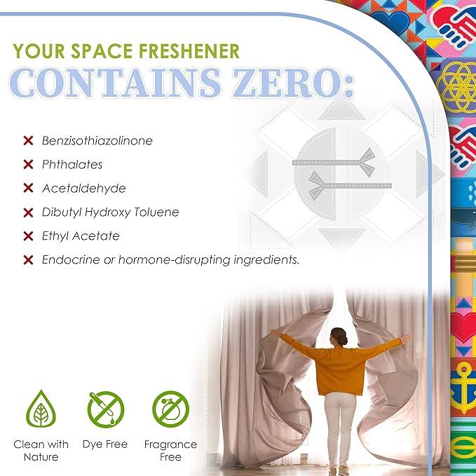 Truly Free Space Freshener Starter Kit, Lemongrass Essential Oil - Car and Air Fresheners for Home, Natural Odor Eliminator Room Spray, 16oz Spray Bottle, 1 Refill (3.4oz) No Synthetic Fragrances