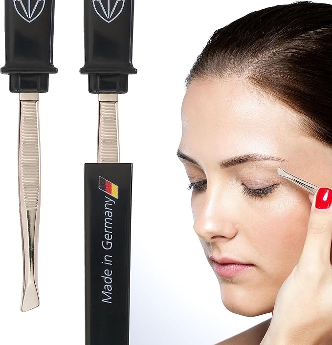 3 Swords Germany - Brand Quality Pocket Tweezers Manicure Pedicure Grooming for Professional Finger & Toe Nail Care by 3 Swords, Made in Solingen Germany (7407)