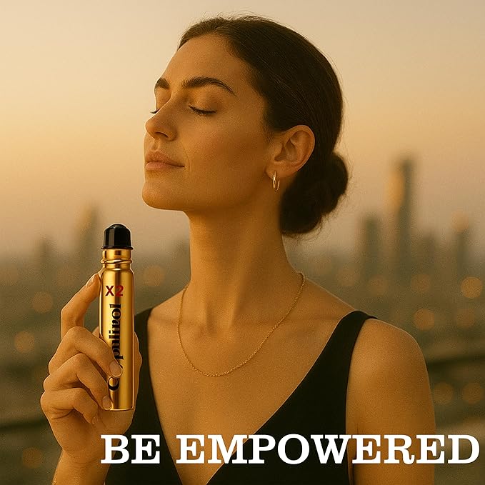 Pherolec Global COPULINOL X2 100% Pheromone for Women Strength Pheromones Perfumes for Women Cologne Essential Oil Long-lasting Infused Scent Travel Perfume For Her Fragrances 0.27 Fl. Oz Roll On
