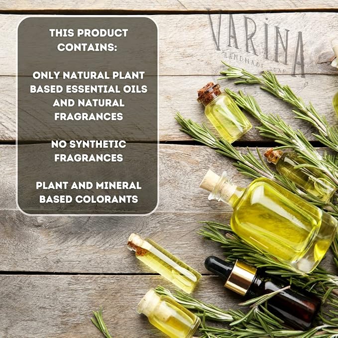 Organic Bay Runner Bar Soap - Gentle Cleansing for Sensitive Skin, Spicy - 3 Pack