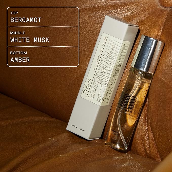 DedCool Eau de Parfum ( Milk Layering + Enhancer Fragrance - 0.5 fl oz) With Notes of Amber, Bergamot, White Musk, Clean, Perfume for Men & Women, Non-Toxic, Genderless, Vegan, Fragrance For All