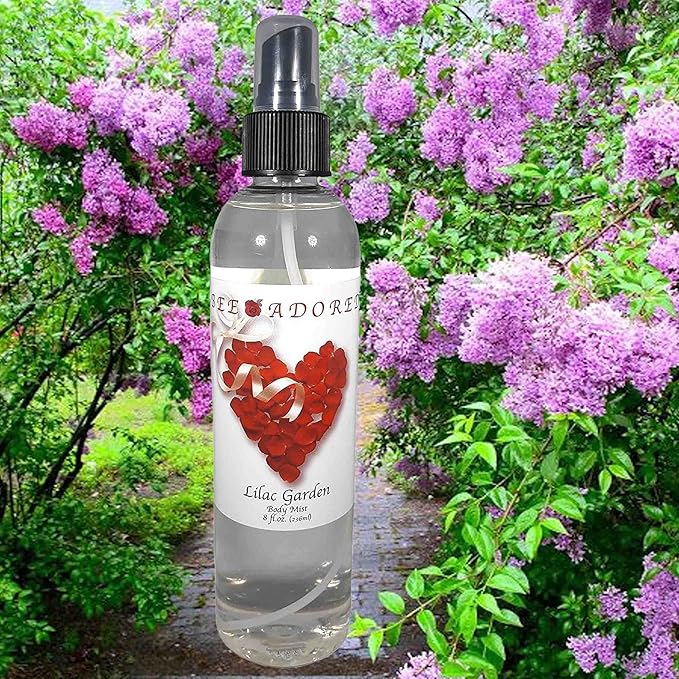 Body Spray, Lilac Garden, 8 Fl. Oz