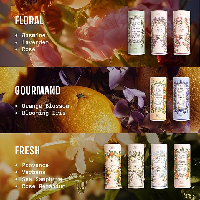 Panier des Sens - Jasmine Eau de Toilette 1.7 Floz – Enveloping & Floral Fragrance - Daily Light Perfume for Women - Parfum Crafted in Grasse, France - Elegant Packaging Perfect Gifts for Her
