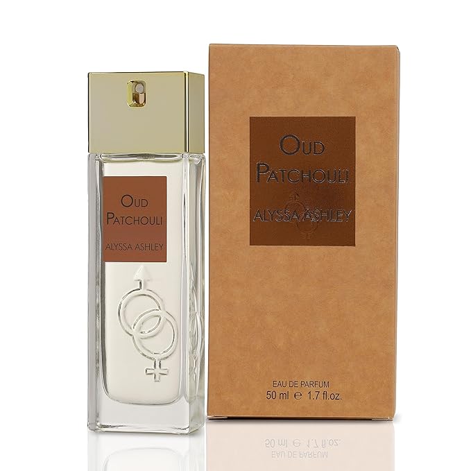 Alyssa Ashley Oud Patchouli - Perfume for Women with Rose, Saffron and Vetiver - Women's Perfume - Elegant Perfumes for Women - 1.7 oz EDP Spray