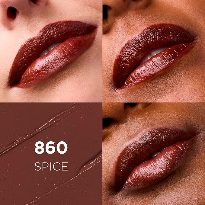 L'Oreal Paris Makeup Colour Riche Original Creamy, Hydrating Satin Lipstick, 860 Spice,1 Count (Pack of 2)