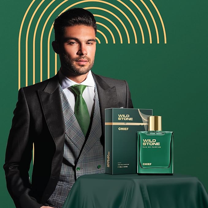 Chief Perfume for Men| Luxury Eau De Parfum | Long-Lasting Fragrance | Best Gift for Him l Premium Perfume for Men l Infused with Aquatic and Woody Notes 100 ml 3.4 Fl oz