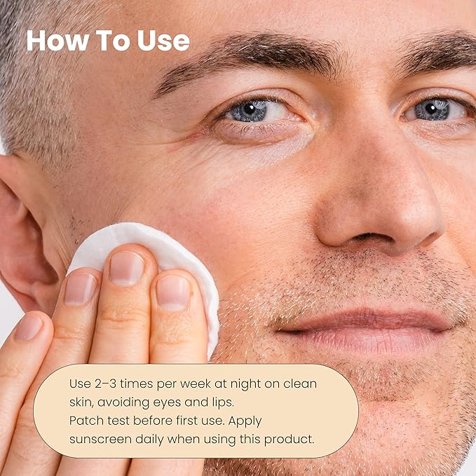 Glycolic Acid Toner for Face - 8% Facial Toning Solution - Hydrating, Anti-Aging, Exfoliates Skin with AHA, Aloe Vera, & Rosemary Extract for Women & Men - 8 Fl Oz