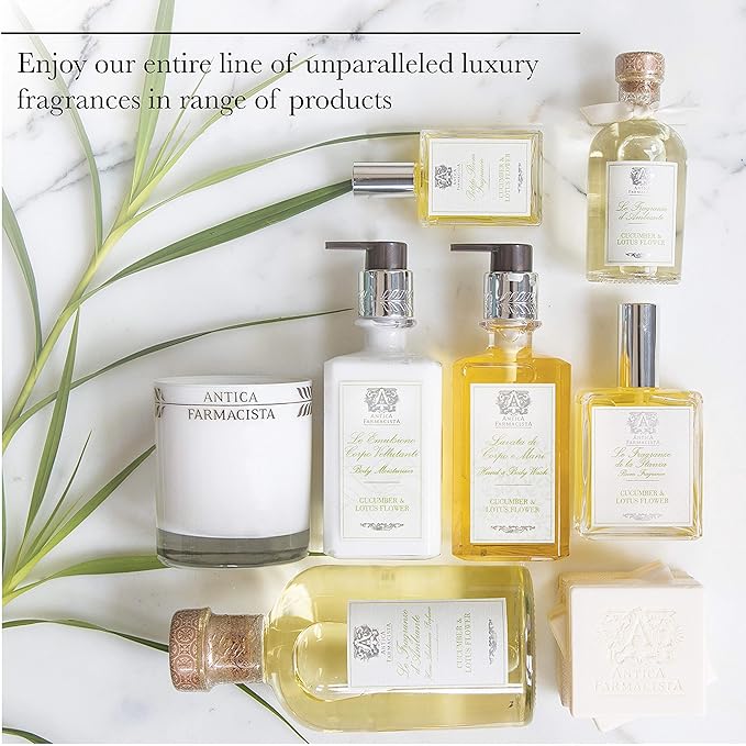 Antica Farmacista Hand & Body Wash - Luxury Nourishing Body Wash - Hydrating Hand Cleansing Wash - Bath & Body Gift - Lavender & Lime Blossom, 10 fl oz