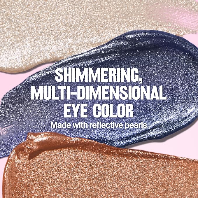 REVLON Glimmer Liquid Shadow, Smudge-Proof Shimmer Eyeshadow Makeup, Long Lasting, High Pigment, 204 Rock-IT