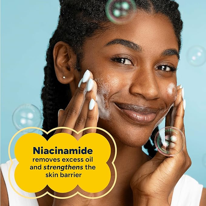 Dickinson's Witch Hazel Acne Foam Cleanser with 2% Salicylic Acid, Niacinamide & Tea Tree | Alcohol-Free, Fragrance-Free | Gentle Daily Face Wash for Clear Skin | 7 Fl Oz