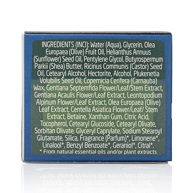 Weleda Face Care Rejuvenating Day Cream, 1.3 Fluid Ounces, Plant Rich Moisturizer with Blue Gentian and Edelweiss