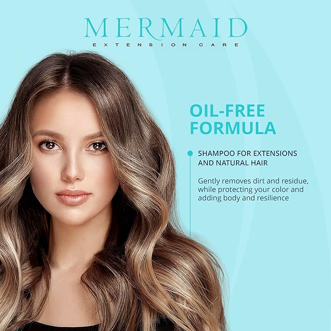 Shampoo, Ultra-Gentle & Sulfate-Free, Nourishing Formula for Hair Extensions, 32 fl oz
