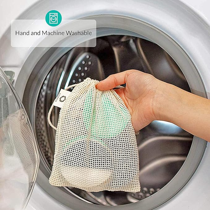 Reusable Makeup Remover Pads | Eco Friendly & Zero Waste Cotton Rounds | Beauty Products | 15 Natural & Organic Face Pads with Laundry Bag | Soft for All Skin Types | Bamboo Wipes for Facial Cleansing