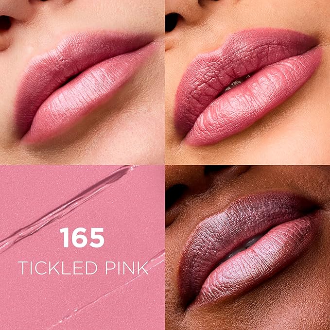 L'Oreal Paris Colour Riche Original Creamy, Hydrating Satin Lipstick with Argan Oil and Vitamin E, Tickled Pink , 1 Count