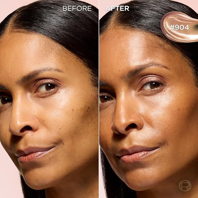 L'Oreal Paris Makeup True Match Lumi Glotion, Natural Glow Enhancer, Illuminator Highlighter, Bronzing Drops For a Sun-Kissed Glow, 904 Deep